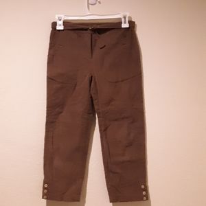 Girls Olive Juice Corduroy Pants